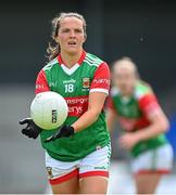 19 June 2022; Tamara O'Connor of Mayo during the TG4 All-Ireland SFC Group A Round 2 match between Cavan and Mayo at Glennon Brothers Pearse Park in Longford. Photo by Ben McShane/Sportsfile