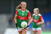 19 June 2022; Tamara O'Connor of Mayo during the TG4 All-Ireland SFC Group A Round 2 match between Cavan and Mayo at Glennon Brothers Pearse Park in Longford. Photo by Ben McShane/Sportsfile