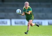 19 June 2022; Megan Thynne of Meath during the TG4 All-Ireland SFC Group B Round 2 match between Armagh and Meath at Glennon Brothers Pearse Park in Longford. Photo by Ben McShane/Sportsfile