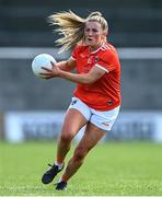 19 June 2022; Kelly Mallon of Armagh during the TG4 All-Ireland SFC Group B Round 2 match between Armagh and Meath at Glennon Brothers Pearse Park in Longford. Photo by Ben McShane/Sportsfile
