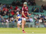 19 June 2022; Aaron Niland of Galway prepares to take a free during the Electric Ireland GAA Hurling All-Ireland Minor Championship Semi-Final match between Tipperary and Galway at the LIT Gaelic Grounds in Limerick. Photo by Michael P Ryan/Sportsfile