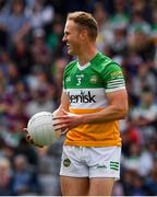19 June 2022; Declan Hogan of Offaly during the Tailteann Cup Semi-Final match between Westmeath and Offaly at Croke Park in Dublin. Photo by Ray McManus/Sportsfile