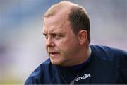 19 June 2022; Cavan manager Mickey Graham during the Tailteann Cup Semi-Final match between Sligo and Cavan at Croke Park in Dublin. Photo by Ray McManus/Sportsfile