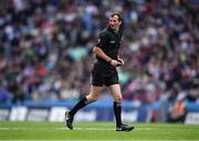 19 June 2022; Referee Paul Fallon during the Tailteann Cup Semi-Final match between Westmeath and Offaly at Croke Park in Dublin. Photo by Ray McManus/Sportsfile