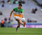 19 June 2022; Cathal Flynn of Offaly during the Tailteann Cup Semi-Final match between Westmeath and Offaly at Croke Park in Dublin. Photo by Ray McManus/Sportsfile