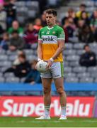 19 June 2022; Niall McNamee of Offaly during the Tailteann Cup Semi-Final match between Westmeath and Offaly at Croke Park in Dublin. Photo by Ray McManus/Sportsfile