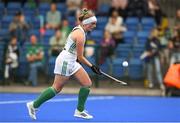 22 June 2022; Naomi Carroll of Ireland during penalty shuttles during the SoftCo Series International Hockey match between Ireland and Japan at the National Hockey Stadium in UCD, Dublin. Photo by George Tewkesbury/Sportsfile