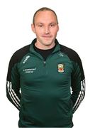 15 June 2022; Strength and Conditioning coach Conor Finn during a Mayo football squad portrait session at Hastings Insurance MacHale Park in Castlebar, Mayo. Photo by Harry Murphy/Sportsfile