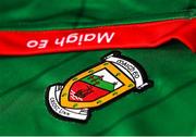 15 June 2022; The Mayo jersey during a Mayo football squad portrait session at Hastings Insurance MacHale Park in Castlebar, Mayo. Photo by Harry Murphy/Sportsfile