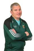 15 June 2022; Manager James Horan during a Mayo football squad portrait session at Hastings Insurance MacHale Park in Castlebar, Mayo. Photo by Harry Murphy/Sportsfile