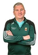 15 June 2022; Manager James Horan during a Mayo football squad portrait session at Hastings Insurance MacHale Park in Castlebar, Mayo. Photo by Harry Murphy/Sportsfile