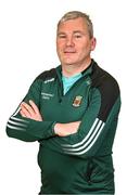 15 June 2022; Manager James Horan during a Mayo football squad portrait session at Hastings Insurance MacHale Park in Castlebar, Mayo. Photo by Harry Murphy/Sportsfile