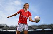 23 June 2022; Pictured is Cork Ladies’ footballer, Ciara O’Sullivan, as part of SuperValu’s #CommunityIncludesEveryone campaign. SuperValu are proud partners of the Cork Ladies’ Football team and is once again calling on each and every member of Gaelic Games communities across the country to do what they can to make their community more diverse and inclusive. Pictured at the launch at Croke Park in Dublin. Photo by Ramsey Cardy/Sportsfile