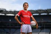 23 June 2022; Pictured is Cork Ladies’ footballer, Ciara O’Sullivan, as part of SuperValu’s #CommunityIncludesEveryone campaign. SuperValu are proud partners of the Cork Ladies’ Football team and is once again calling on each and every member of Gaelic Games communities across the country to do what they can to make their community more diverse and inclusive. Pictured at the launch at Croke Park in Dublin. Photo by Ramsey Cardy/Sportsfile