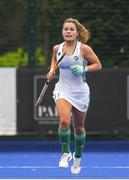 22 June 2022; Sarah Torrans of Ireland during the SoftCo Series International Hockey match between Ireland and Japan at the National Hockey Stadium in UCD, Dublin. Photo by George Tewkesbury/Sportsfile