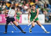 23 June 2022; Zara Malseed of Ireland in action against Miki Kozuka of Japan during the SoftCo Series match between Ireland and Japan at National Hockey Stadium in UCD, Dublin. Photo by David Fitzgerald/Sportsfile