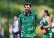 23 June 2022; Ireland head coach Sean Dancer during the SoftCo Series match between Ireland and Japan at National Hockey Stadium in UCD, Dublin. Photo by David Fitzgerald/Sportsfile