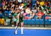 23 June 2022; Naomi Carroll of Ireland during the SoftCo Series match between Ireland and Japan at National Hockey Stadium in UCD, Dublin. Photo by David Fitzgerald/Sportsfile