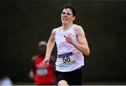 24 June 2022; Fintan Dewhirst of St Columbas Glenties on his way to winning the Boys 400M hurdles race during the Irish Life Health Tailteann School’s Inter-Provincial Games at Tullamore Harriers Stadium in Tullamore. Photo by David Fitzgerald/Sportsfile