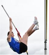 24 June 2022; Sorcha Kilgannon of PS na Trionoide Youghal competing in the Pole Vault during the Irish Life Health Tailteann School’s Inter-Provincial Games at Tullamore Harriers Stadium in Tullamore. Photo by David Fitzgerald/Sportsfile