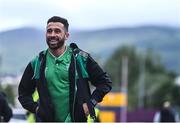 24 June 2022; Roberto Lopes of Shamrock Rovers arrives before the SSE Airtricity League Premier Division match between Shamrock Rovers and Bohemians at Tallaght Stadium in Dublin. Photo by Ramsey Cardy/Sportsfile