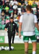 24 June 2022; Shamrock Rovers sporting director Stephen McPhail during the warm up before the SSE Airtricity League Premier Division match between Shamrock Rovers and Bohemians at Tallaght Stadium in Dublin. Photo by George Tewkesbury/Sportsfile