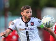 24 June 2022; Andy Boyle of Dundalk during the SSE Airtricity League Premier Division match between Shelbourne and Dundalk at Tolka Park in Dublin. Photo by Michael P Ryan/Sportsfile