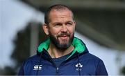 25 June 2022; Ireland head coach Andy Farrell speaking to the media after Ireland rugby squad training at North Harbour Stadium in Auckland, New Zealand. Photo by Brendan Moran/Sportsfile