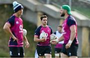 25 June 2022; Joey Carbery, centre, during Ireland rugby squad training at North Harbour Stadium in Auckland, New Zealand. Photo by Brendan Moran/Sportsfile