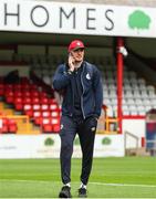 24 June 2022; Shelbourne coach Joey O'Brien before the SSE Airtricity League Premier Division match between Shelbourne and Dundalk at Tolka Park in Dublin. Photo by Michael P Ryan/Sportsfile