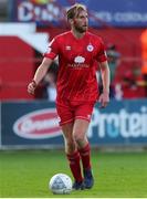 24 June 2022; Aaron O'Driscoll of Shelbourne during the SSE Airtricity League Premier Division match between Shelbourne and Dundalk at Tolka Park in Dublin. Photo by Michael P Ryan/Sportsfile