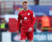 24 June 2022; Shane Farrell of Shelbourne during the SSE Airtricity League Premier Division match between Shelbourne and Dundalk at Tolka Park in Dublin. Photo by Michael P Ryan/Sportsfile