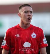 24 June 2022; Jack Moylan of Shelbourne during the SSE Airtricity League Premier Division match between Shelbourne and Dundalk at Tolka Park in Dublin. Photo by Michael P Ryan/Sportsfile