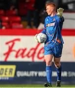 24 June 2022; Dundalk goalkeeper Nathan Shepperd during the SSE Airtricity League Premier Division match between Shelbourne and Dundalk at Tolka Park in Dublin. Photo by Michael P Ryan/Sportsfile