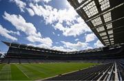 25 June 2022; A general view before the GAA Football All-Ireland Senior Championship Quarter-Final match between Clare and Derry at Croke Park, Dublin. Photo by David Fitzgerald/Sportsfile