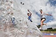 25 June 2022; Finley Daly of Sligo AC, Sligo, competing in the men's 3000m steeplechase during day one of the Irish Life Health National Senior Track and Field Championships 2022 at Morton Stadium in Dublin. Photo by Ramsey Cardy/Sportsfile