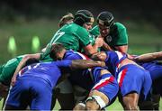 24 June 2022; George Hadden of Ireland fighting in a maul during the Six Nations U20 summer series match between Ireland and France at Payanini Centre in Verona, Italy. Photo by Roberto Bregani/Sportsfile