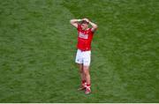25 June 2022; A dejected Ian Maguire of Cork after the GAA Football All-Ireland Senior Championship Quarter-Final match between Dublin and Cork at Croke Park, Dublin. Photo by Daire Brennan/Sportsfile
