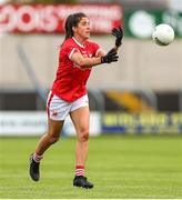 25 June 2022; Ciara O'Sullivan of Cork during the TG4 All-Ireland SFC Group D Round 3 fixture between Cork and Waterford at MW Hire O’Moore Park, Portlaoise. Co. Laois. Photo by Michael P Ryan/Sportsfile