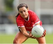 25 June 2022; Eimear Meaney of Cork during the TG4 All-Ireland SFC Group D Round 3 fixture between Cork and Waterford at MW Hire O’Moore Park, Portlaoise. Co. Laois. Photo by Michael P Ryan/Sportsfile