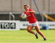 25 June 2022; Doireann O'Sullivan of Cork during the TG4 All-Ireland SFC Group D Round 3 fixture between Cork and Waterford at MW Hire O’Moore Park, Portlaoise. Co. Laois. Photo by Michael P Ryan/Sportsfile