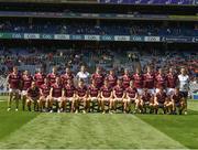 26 June 2022; The Galway squad before the GAA Football All-Ireland Senior Championship Quarter-Final match between Armagh and Galway at Croke Park, Dublin. Photo by Ray McManus/Sportsfile