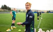 26 June 2022; Manager Vera Pauw during Republic of Ireland women training session at David Abashidze Stadium in Tbilisi, Georgia. Photo by Stephen McCarthy/Sportsfile