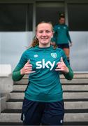 26 June 2022; Goalkeeper Courtney Brosnan during Republic of Ireland women training session at David Abashidze Stadium in Tbilisi, Georgia. Photo by Stephen McCarthy/Sportsfile