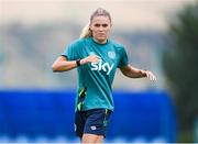 26 June 2022; Jamie Finn during Republic of Ireland women training session at David Abashidze Stadium in Tbilisi, Georgia. Photo by Stephen McCarthy/Sportsfile