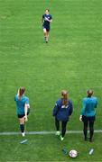 26 June 2022; Physiotherapist Kathryn Fahy during Republic of Ireland women training session at David Abashidze Stadium in Tbilisi, Georgia. Photo by Stephen McCarthy/Sportsfile