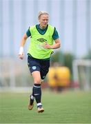 26 June 2022; Diane Caldwell during Republic of Ireland women training session at David Abashidze Stadium in Tbilisi, Georgia. Photo by Stephen McCarthy/Sportsfile