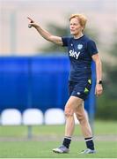 26 June 2022; Manager Vera Pauw during Republic of Ireland women training session at David Abashidze Stadium in Tbilisi, Georgia. Photo by Stephen McCarthy/Sportsfile