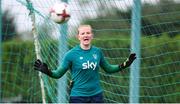 26 June 2022; Goalkeeper Courtney Brosnan during Republic of Ireland women training session at David Abashidze Stadium in Tbilisi, Georgia. Photo by Stephen McCarthy/Sportsfile