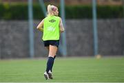 26 June 2022; Denise O'Sullivan during Republic of Ireland women training session at David Abashidze Stadium in Tbilisi, Georgia. Photo by Stephen McCarthy/Sportsfile